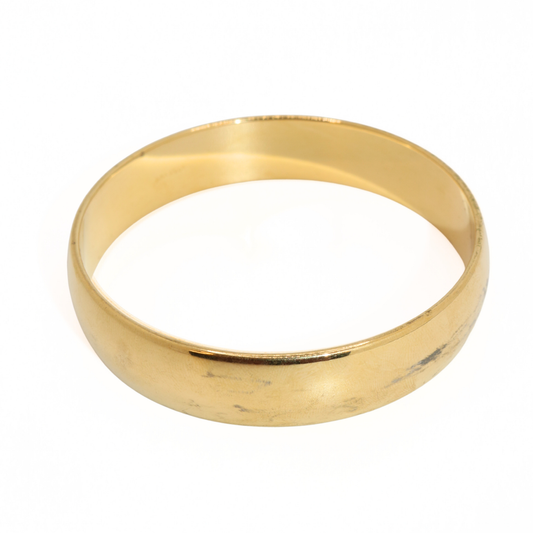 Vintage Monet Gold Tone Bangle Bracelet