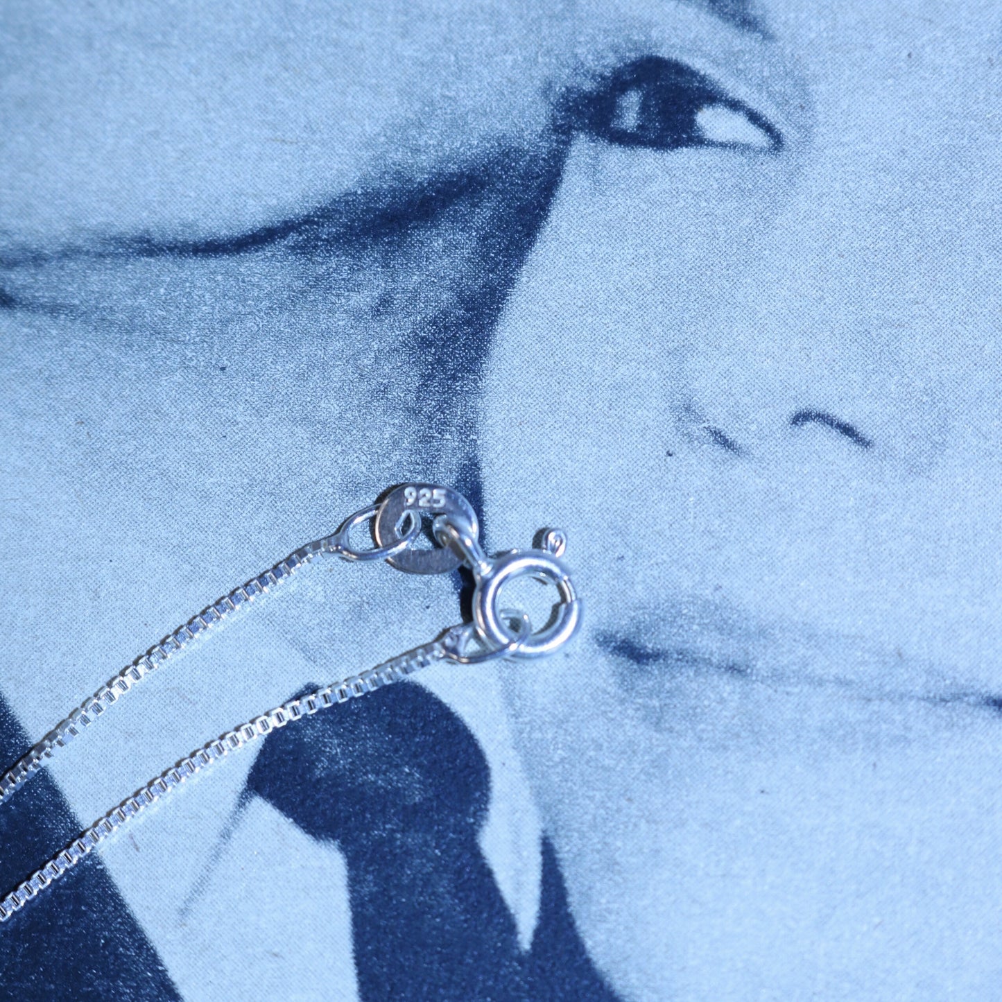 Ammolite Necklace 925 Sterling Silver Yellow Gemstone Pendant