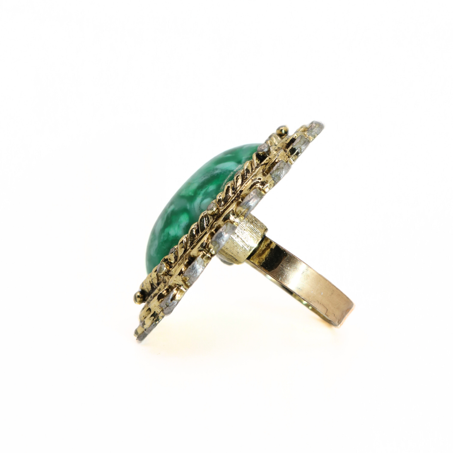 Vintage 10KT Gold Filled Ring with Turquoise Stone